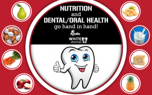 Nutrition and Dental/Oral health go hand in hand!